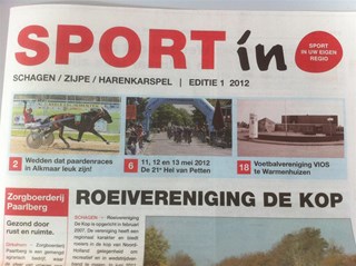 De Zandbak in het nieuws in de krant SPORT in